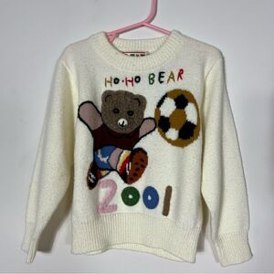 2001 toddler teddy sweater size 4
